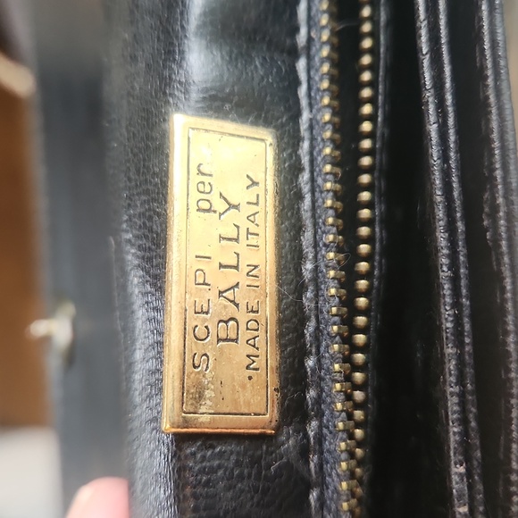 SCEPI per BALLY  Made in Italy shoulder bag with chain strap - Picture 5 of 5